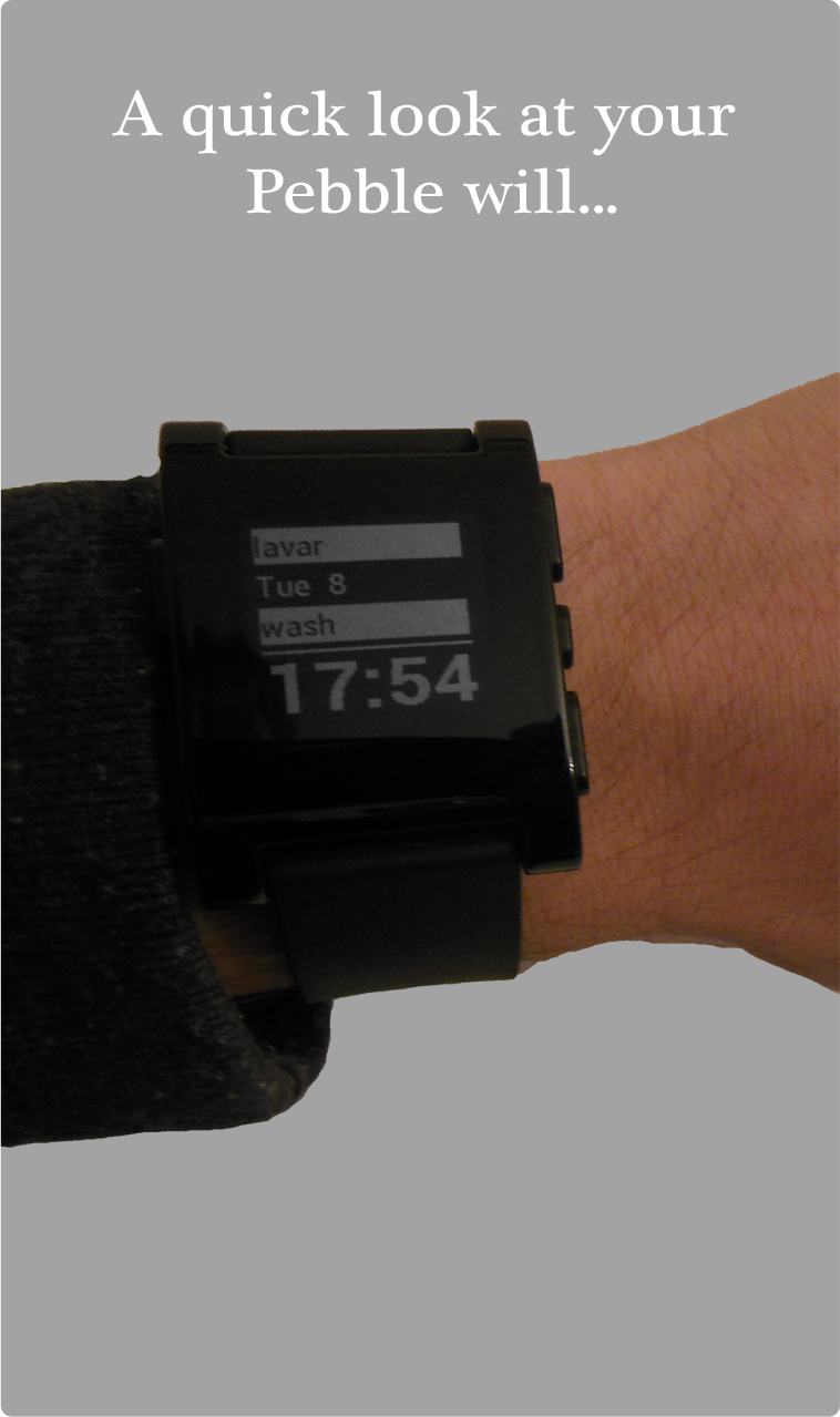Teacher for Pebble Screen 3