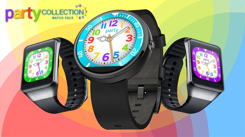 Android application party Collection – Watch Face screenshort