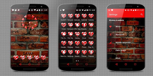 How to mod ♥Love♥ CM12 THEME patch 1.0 apk for bluestacks