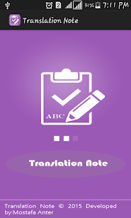 How to install Translation Note 1.0 mod apk for pc