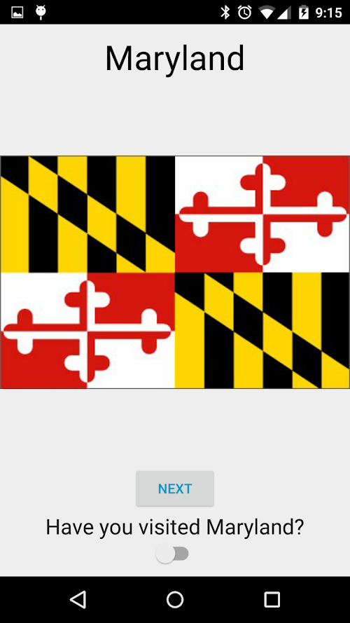 Android application United States iVisited screenshort