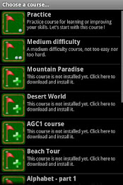 Mini Golf'Oid Free poster 1