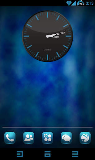 CM 10.2 - Blue Lime Theme