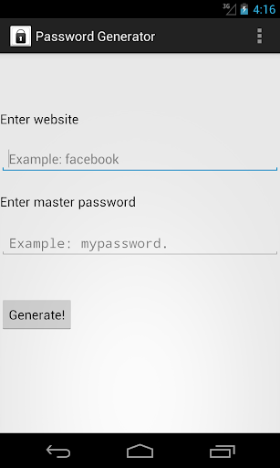 Password Generator