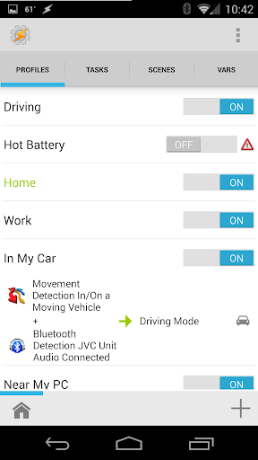 Movement Detection Trial