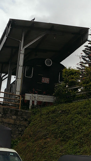 Model Locomotive at Bandarawela Railway Station