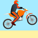 jump motorcycle game icon
