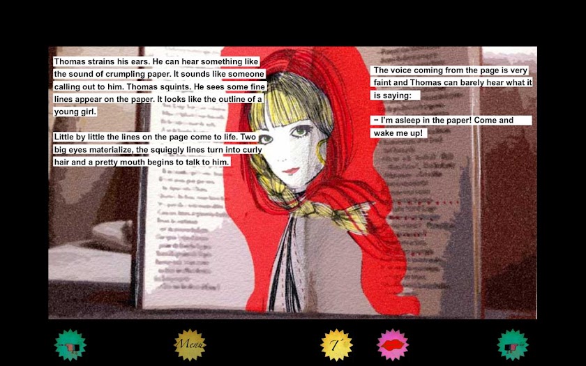 Thomas’s Travels in Bookland Screen 2