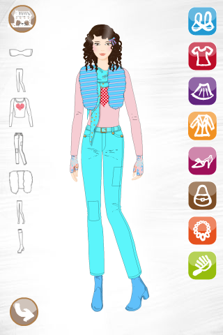 Игра Jeune styliste для планшетов на Android