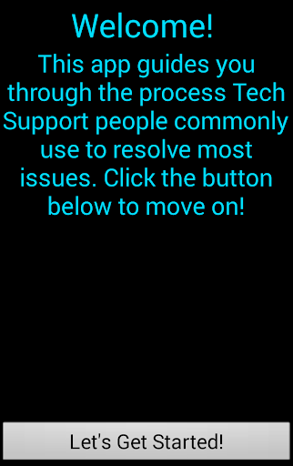 What Would Tech Support Do