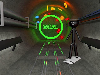 Mrs. Stickman and Stickman Run poster 1