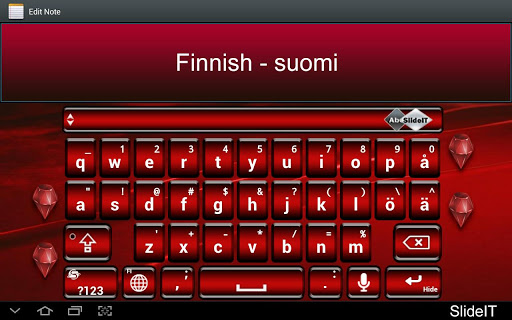 SlideIT Finnish Pack