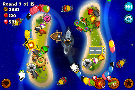 Screenshot 1 for Bloons Monkey City 1.7.1 MOD