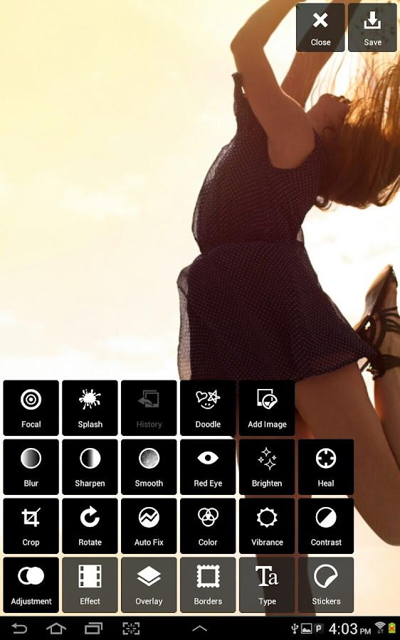 Pixlr Express - photo editing - screenshot