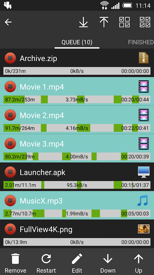 Advanced Download Manager Pro - screenshot