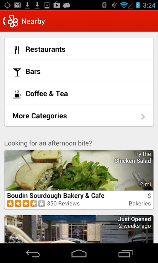 Yelp Android