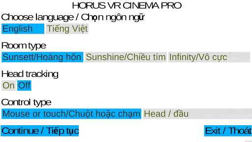 Horus VR Cinema Pro
