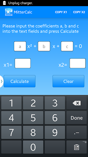 Quadratic Formula Calculator