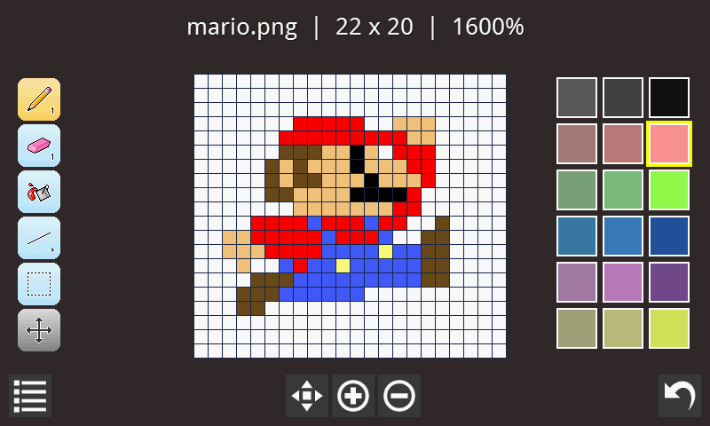 64x64 Pixel Art Creator - roblox pixel art 24x24 grid