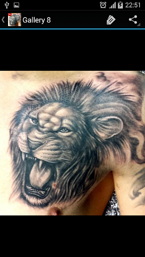 【免費生活App】Lion Tattoo-APP點子