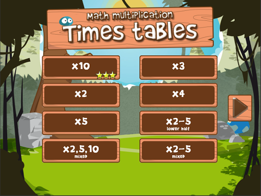 Math times tables FREE