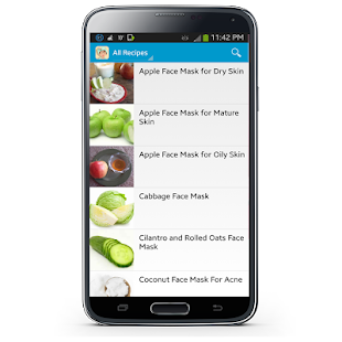 Free Homemade face masks APK