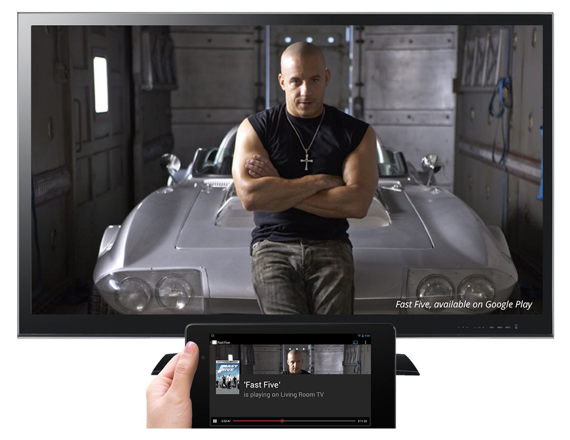Chromecast - screenshot