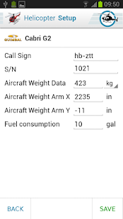 Helicopter Weight&Balance Screenshots 4