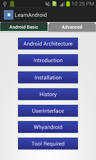 Learn Android