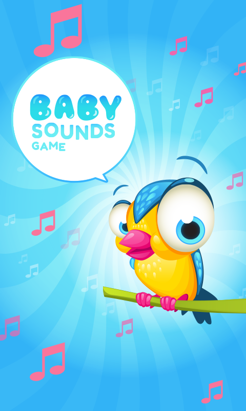 Baby Sounds Game (Ads Free) Screen 1