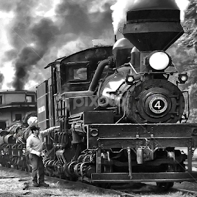 One Day in Time by Chuck  Gordon  - Black & White Objects & Still Life
