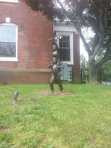 Statue at Angel Care Montessori