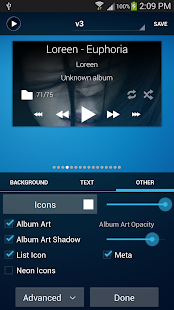 Poweramp - screenshot thumbnail