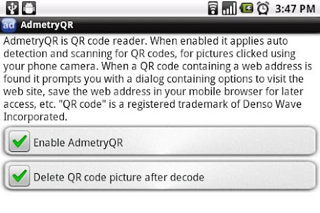 Download AdmetryQR APK