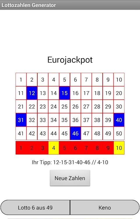 Lottozahlen Generatorのおすすめ画像4