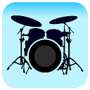 Drum set mobile app icon