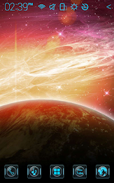 Galaxy Atom theme poster 5