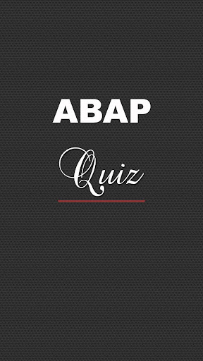 ABAP Quiz