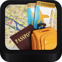 Paris Offline Map for Tourists mobile app icon