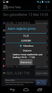 Döviz Takip Screenshots 1