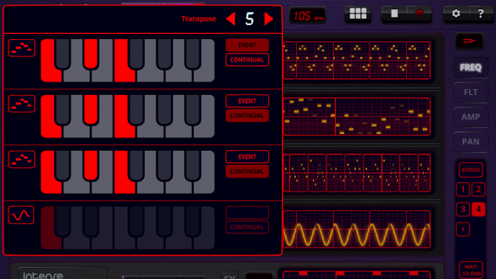 Oscilab - screenshot