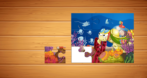 【免費教育App】Sea Animals Puzzle For Kids-APP點子