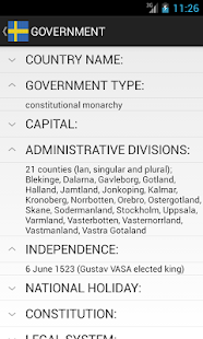 Sweden Facts Screenshots 4