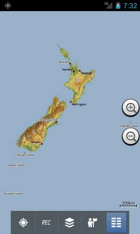 New Zealand Topo Maps screenshot
