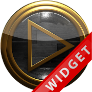 Poweramp Widget Black Wood 2.22-build-222 Icon