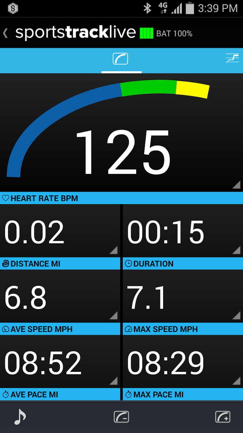 SportsTracker PRO Run &amp; Bike Screen 2