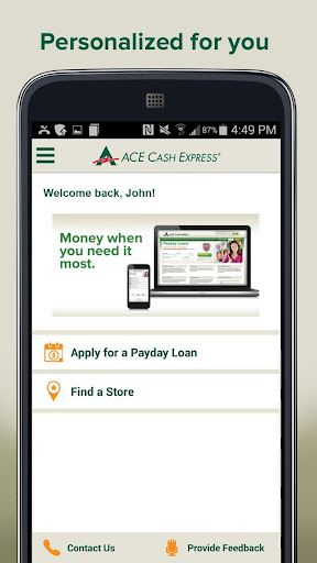 ACE Cash Express Mobile Loans