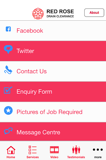 【免費商業App】Red Rose Drain Clearance-APP點子