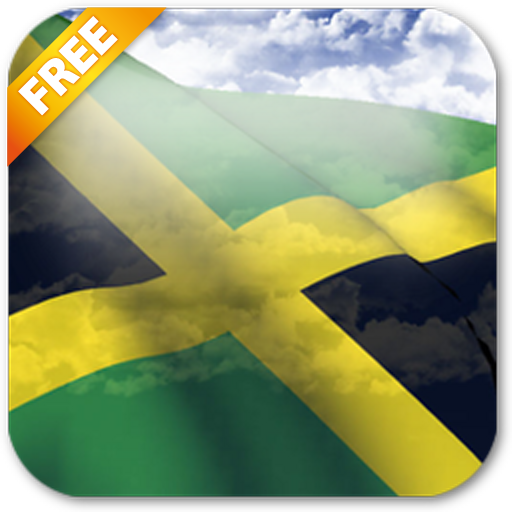 3D Jamaica Flag Live Wallpaper LOGO-APP點子