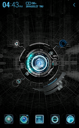 Black mechanic Atom Theme poster 2